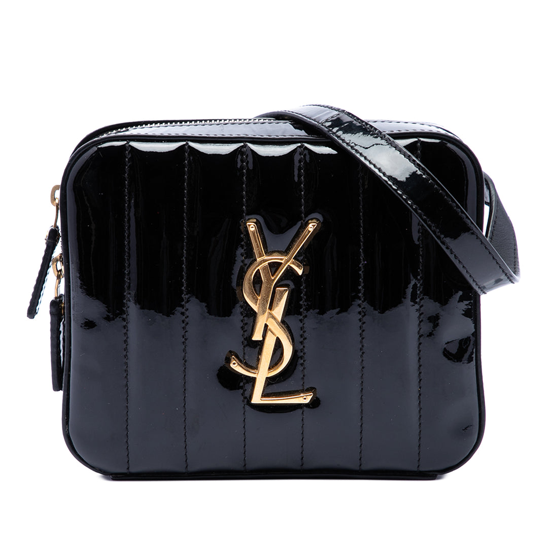 Matelasse Vicky Sac ceinture Monogram Noir