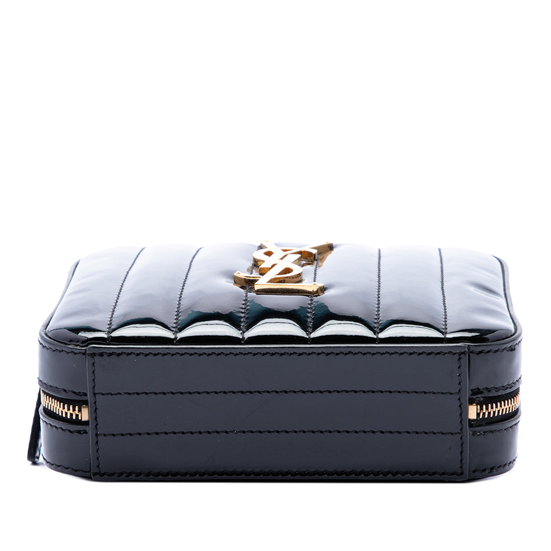 Matelasse Vicky Sac ceinture Monogram Noir