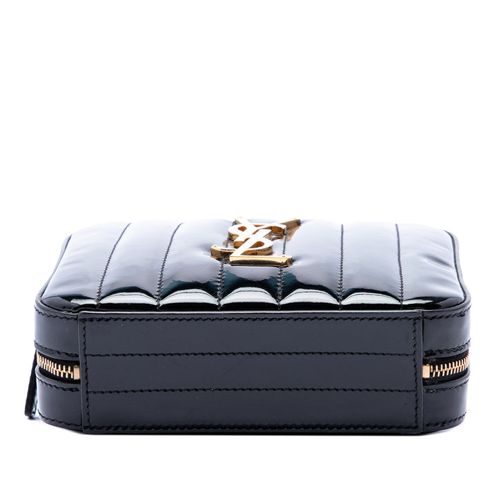 Matelasse Vicky Sac ceinture Monogram Noir