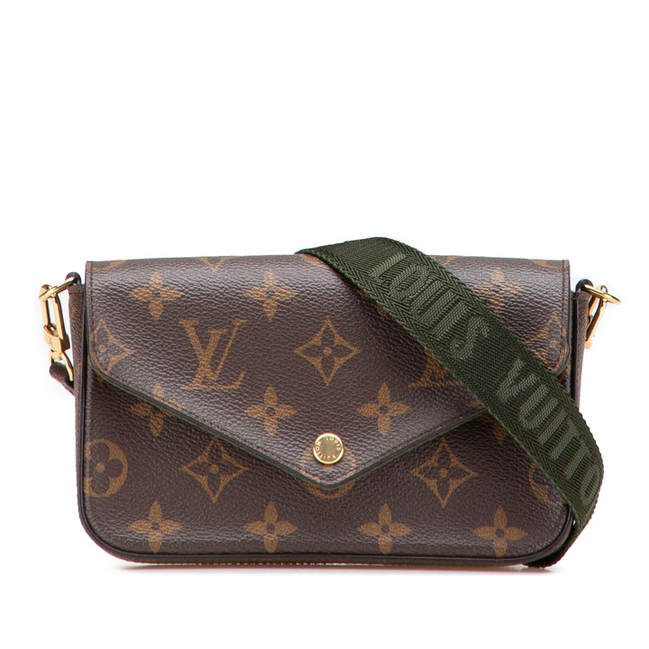Felicie And Go Monogram Marron