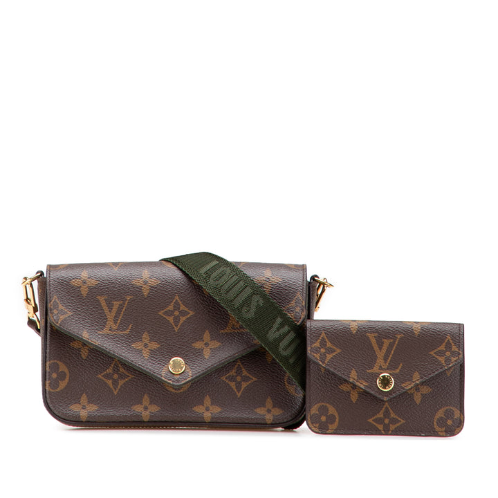 Felicie And Go Monogram Marron