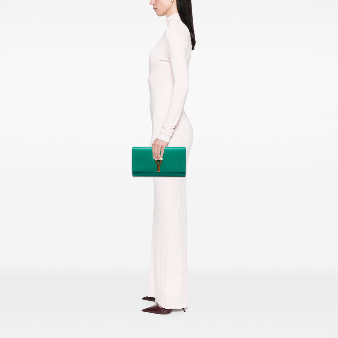Saint Laurent Chyc Ligne Pochette Cuir