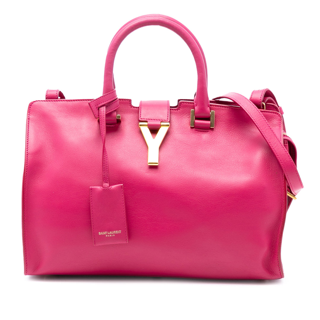 Saint Laurent Small Cuir de veau Cabas Chyc Sac