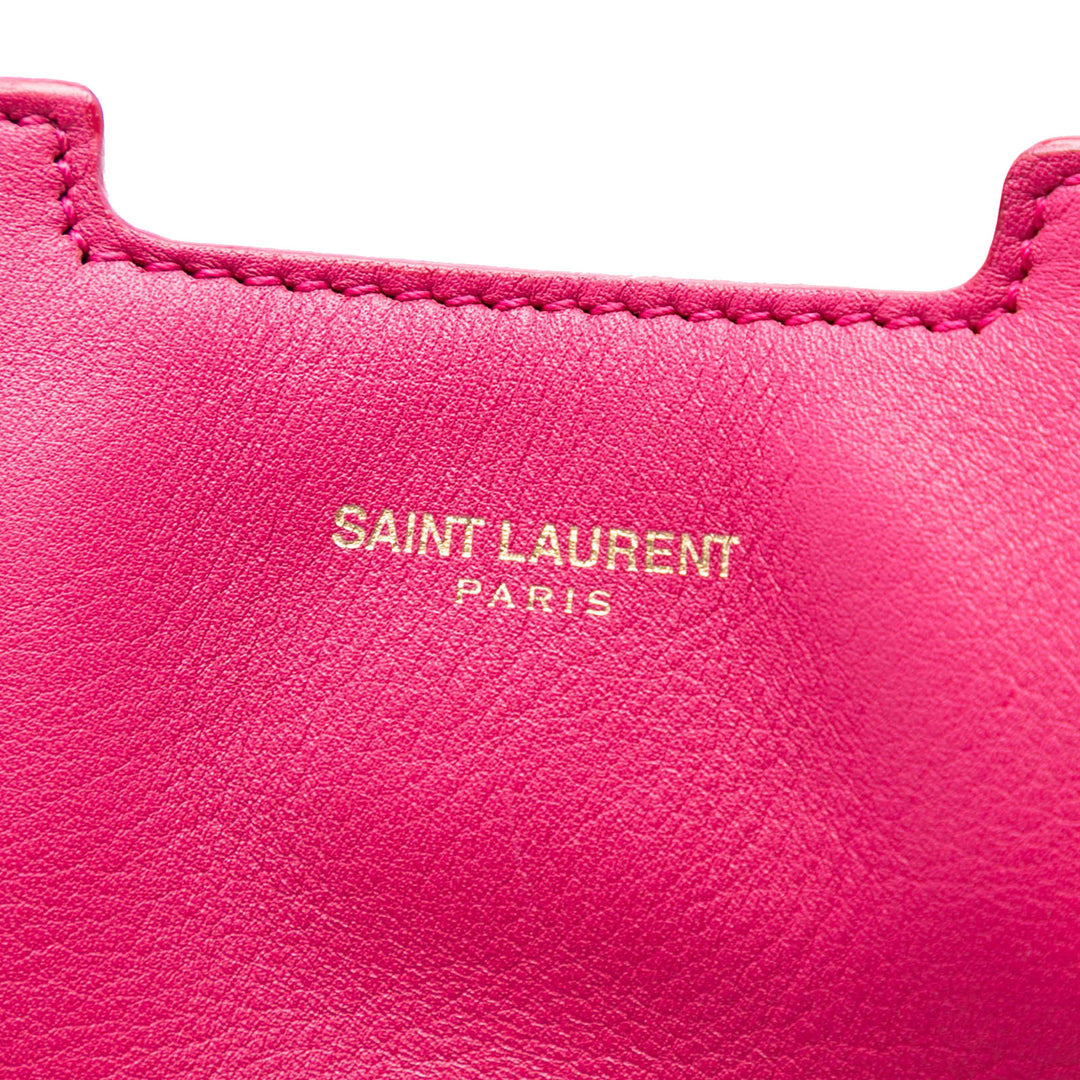 Saint Laurent Small Cuir de veau Cabas Chyc Sac