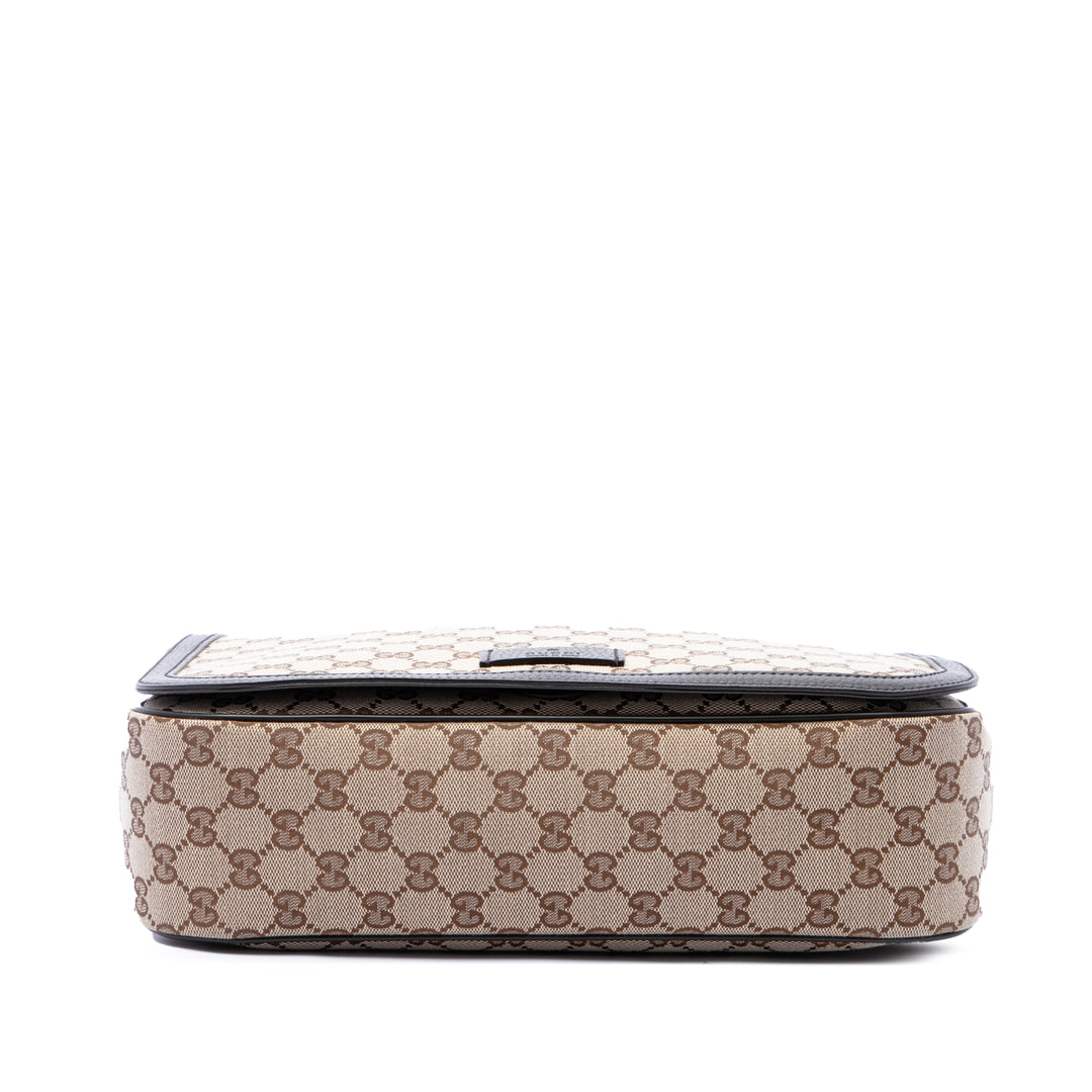 GG à rabat Sac Beige