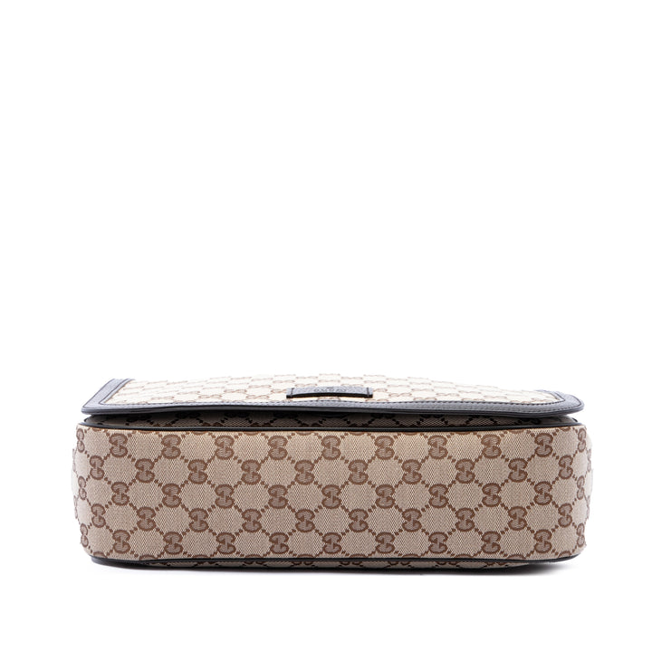 GG à rabat Sac Beige
