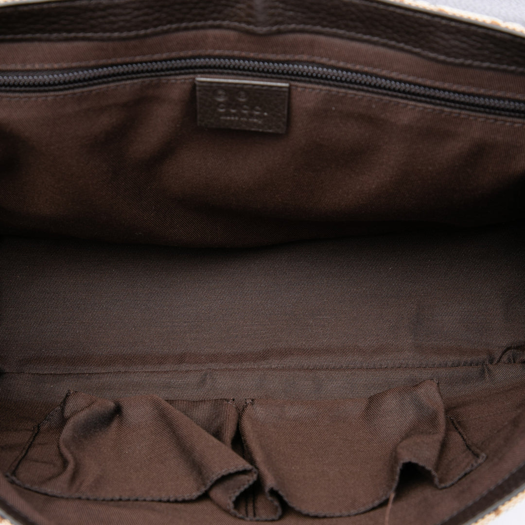 GG à rabat Sac Beige