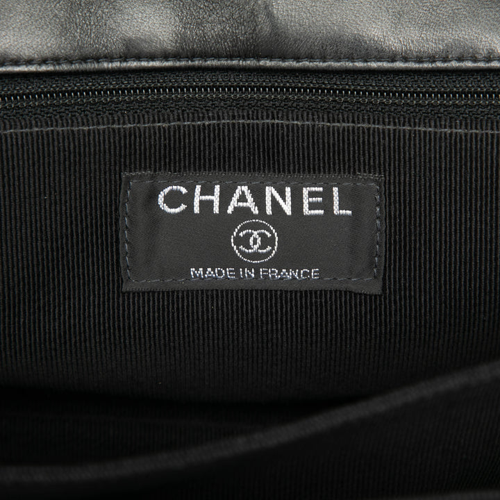 Chanel Chocolate Bar Cuir d’agneau Reissue Multipocket Flap Noir – GABY PARIS Authentique