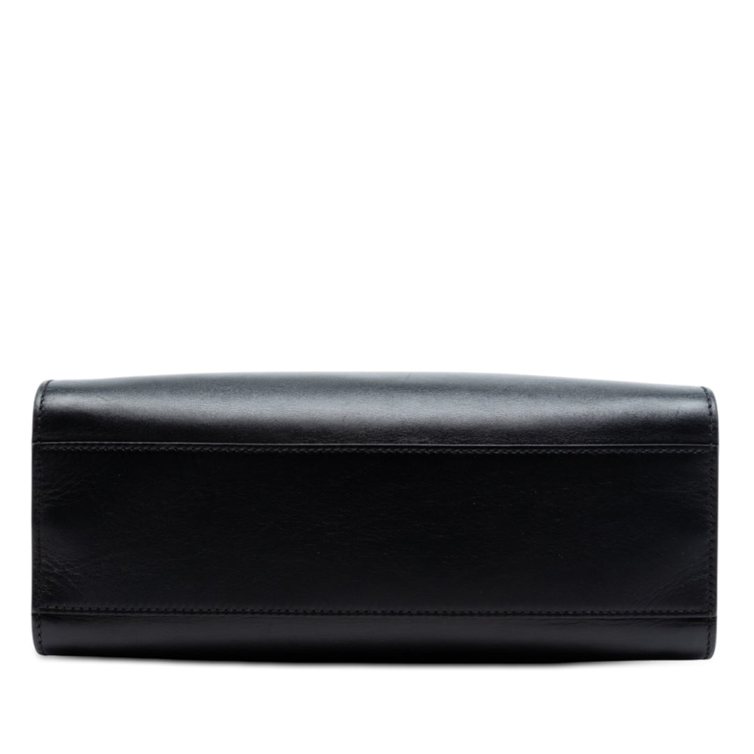Gucci Small Cuir de veau Bamboo Web Nymphaea Sac