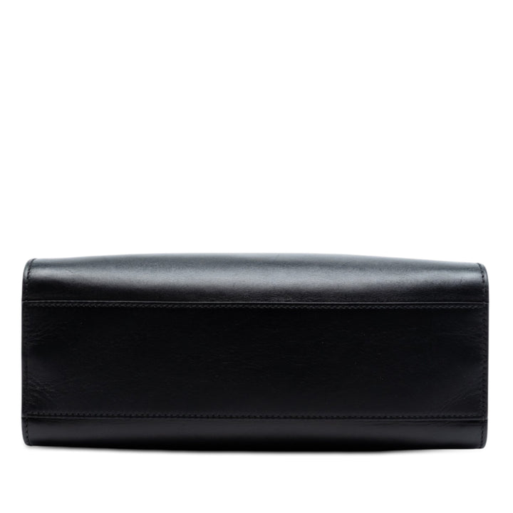 Gucci Small Cuir de veau Bamboo Web Nymphaea Sac