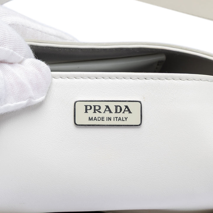 Prada Spazzolato Cuir Cleo Sac bandoulière