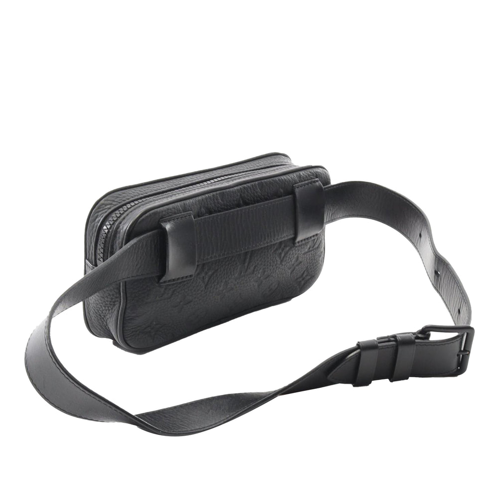 Louis Vuitton Monogram Taurillon Uniformes Solar Ray Soft Pochette Volga Belt Bag Noir – GABY PARIS Authentique