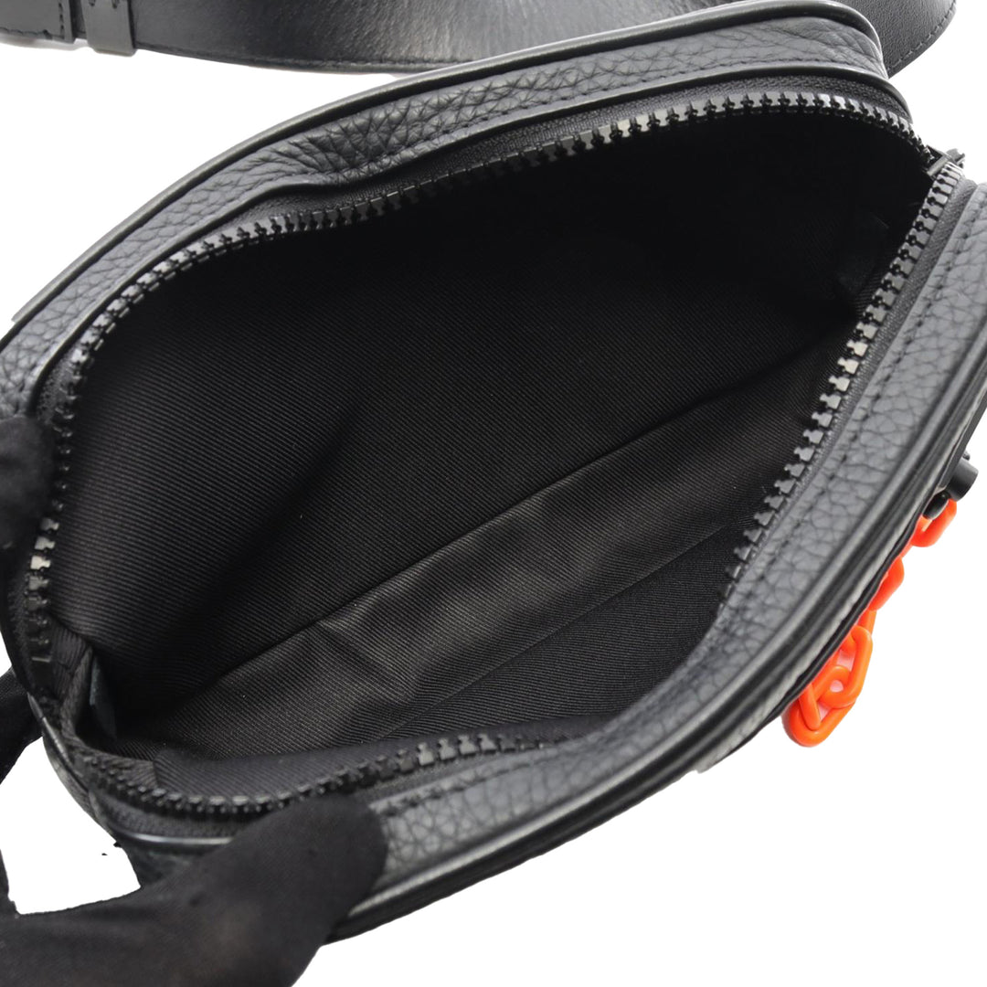 Louis Vuitton Monogram Taurillon Uniformes Solar Ray Soft Pochette Volga Belt Bag Noir – GABY PARIS Authentique