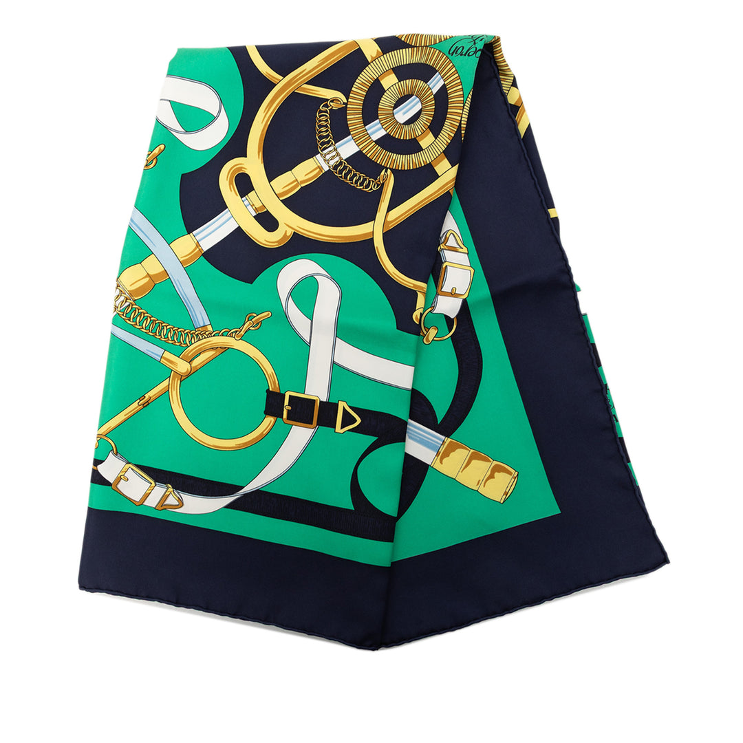 Hermès Eperon d Or Soie Foulard 90
