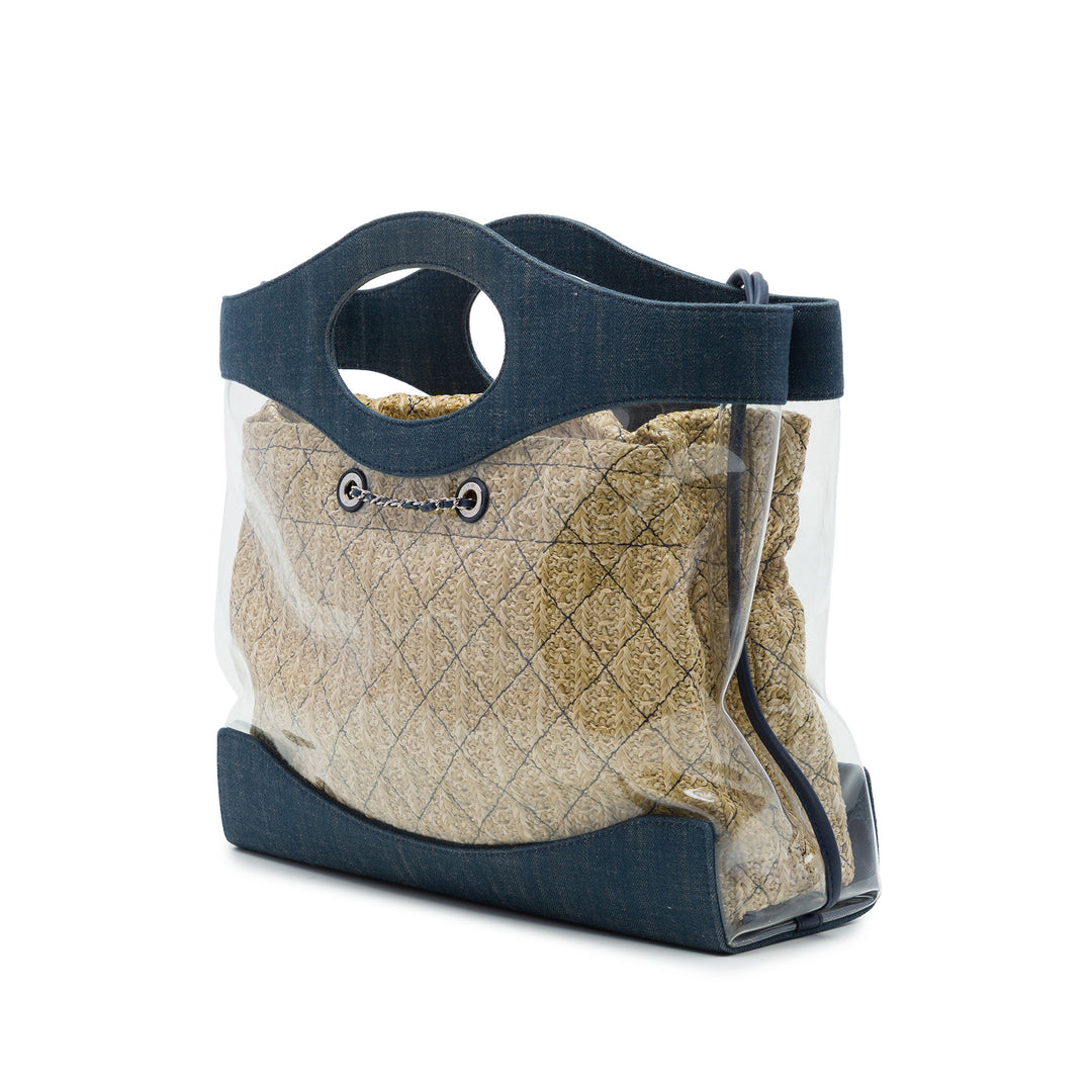 Chanel Cabas PVC et 31 Jean Bleu – vue 2 – GABY PARIS