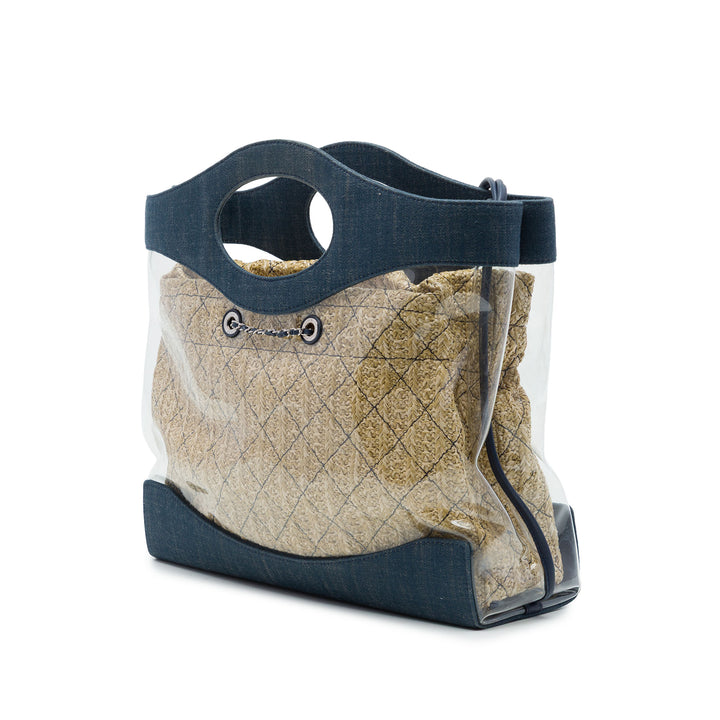 Chanel Cabas PVC et 31 Jean Bleu – vue 2 – GABY PARIS