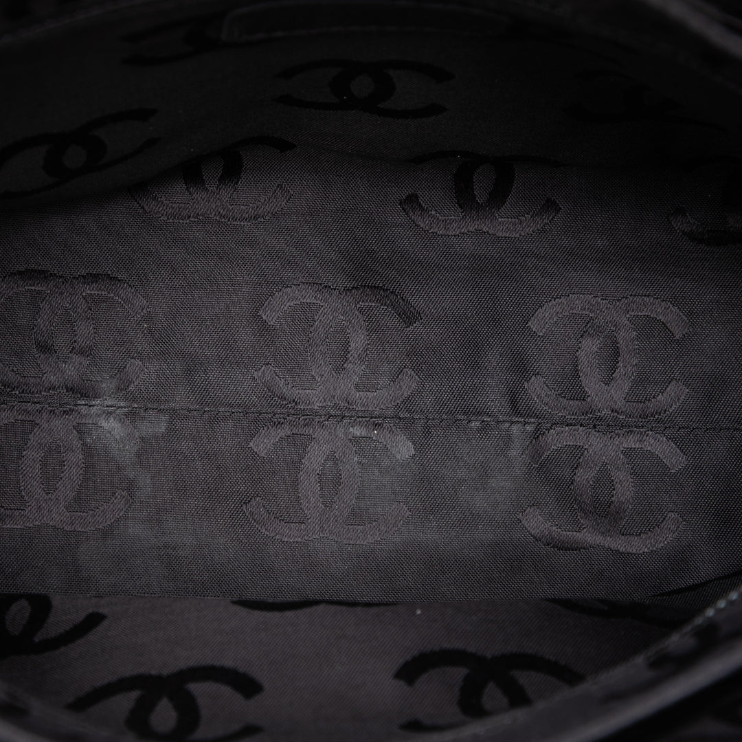 Chanel CC Matelassé Wild Stitch à rabat Daim
