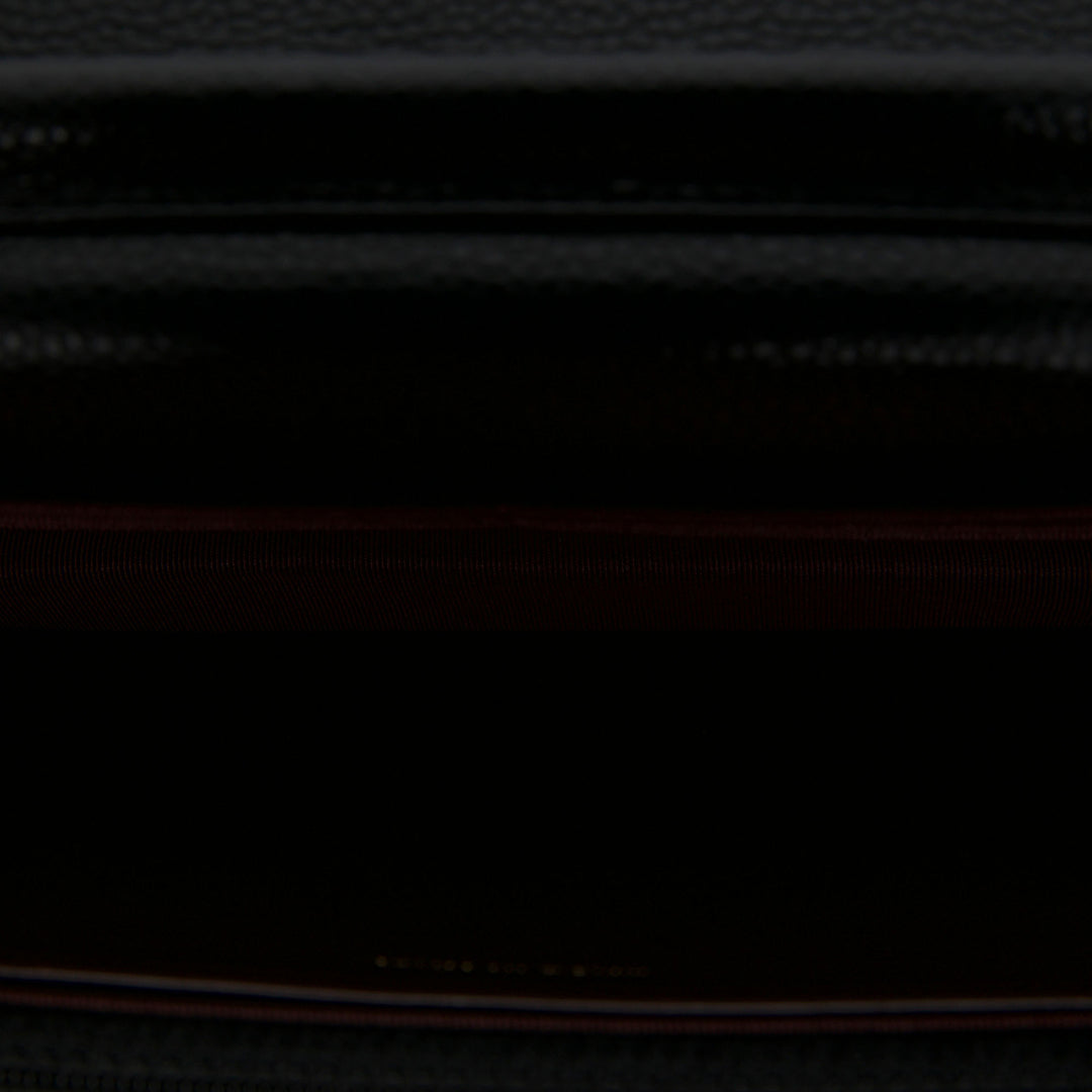Chanel Sac bandoulière CC Matelassé Wallet on Chain Cuir caviar Noir – vue 4 – GABY PARIS