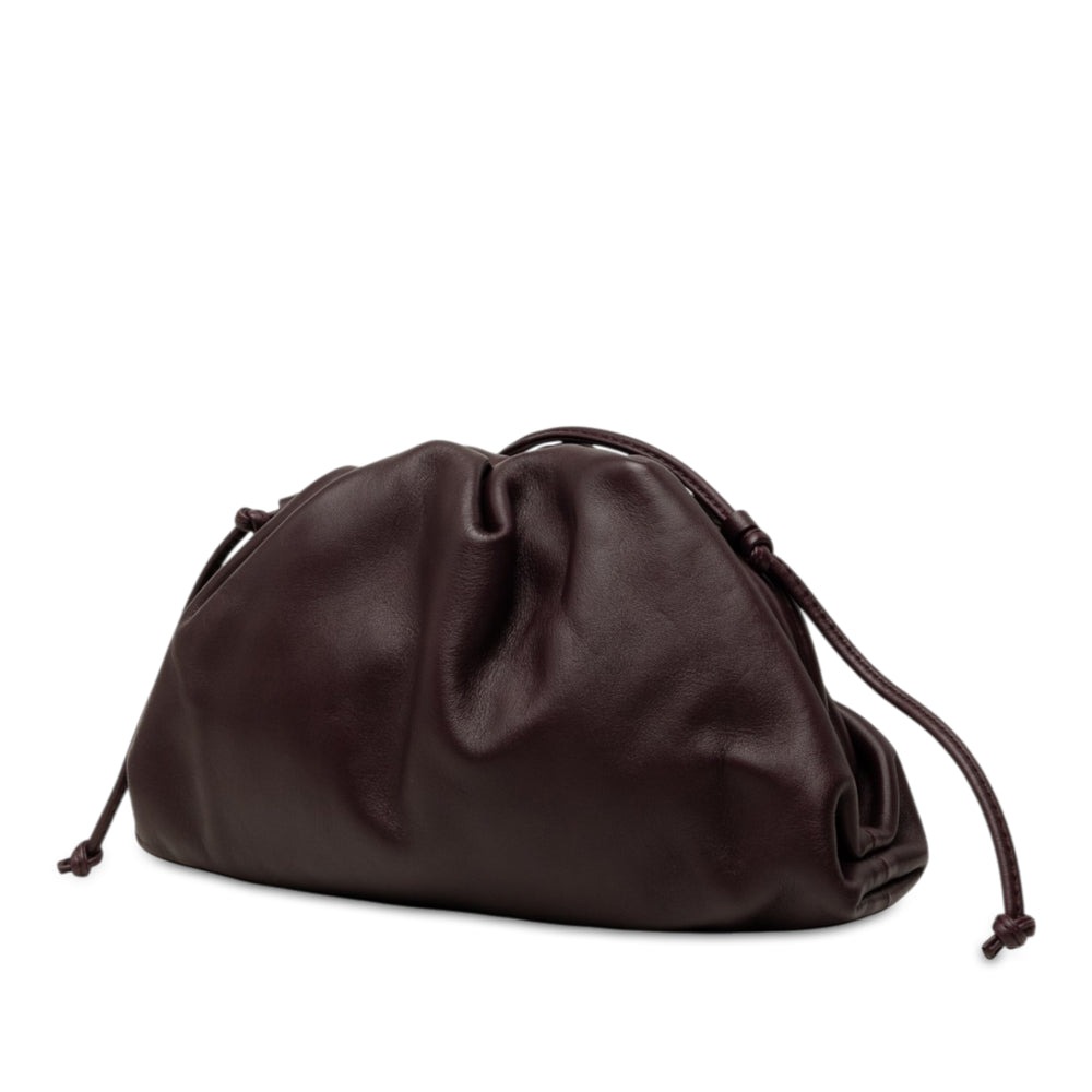 Bottega Veneta Pochette The Mini Cuir d'agneau Violet – vue 2 – GABY PARIS
