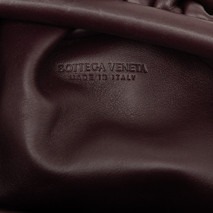 Bottega Veneta Pochette The Mini Cuir d'agneau Violet – vue 5 – GABY PARIS