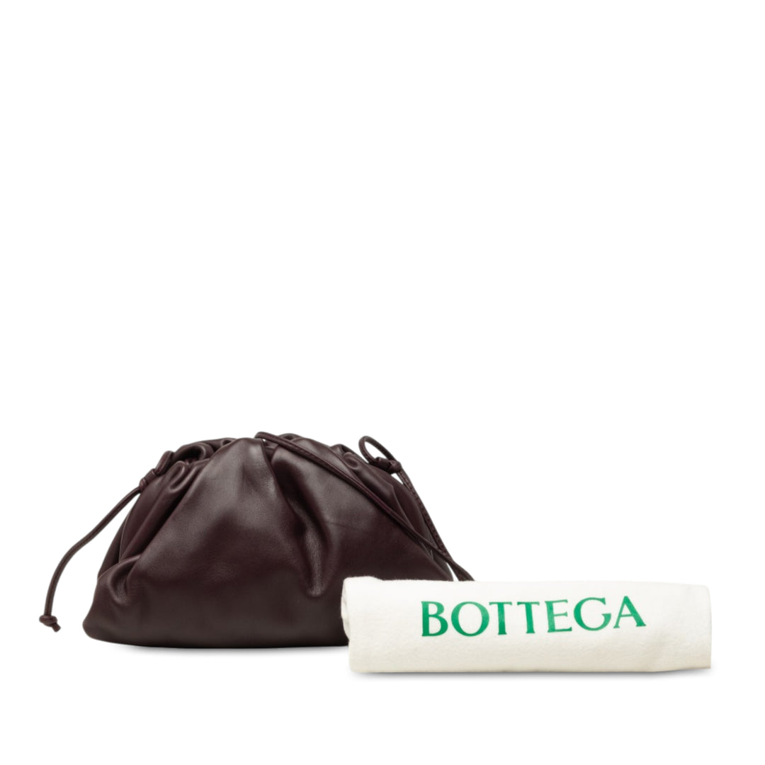 Bottega Veneta Pochette The Mini Cuir d'agneau Violet – vue 7 – GABY PARIS