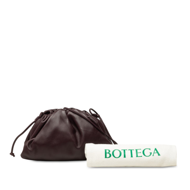 Bottega Veneta Pochette The Mini Cuir d'agneau Violet – vue 7 – GABY PARIS
