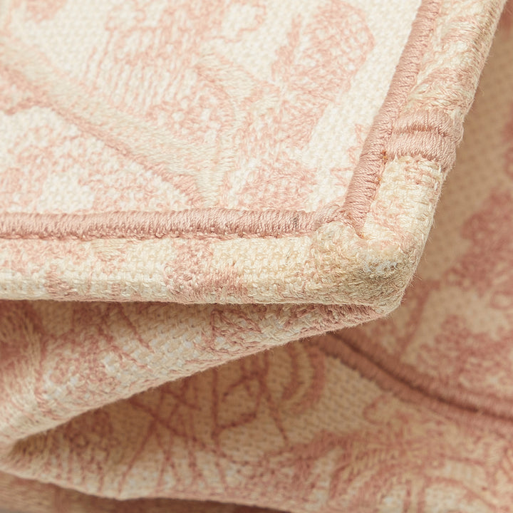 Medium Toile de Jouy Book Tote Pink - Gaby Paris