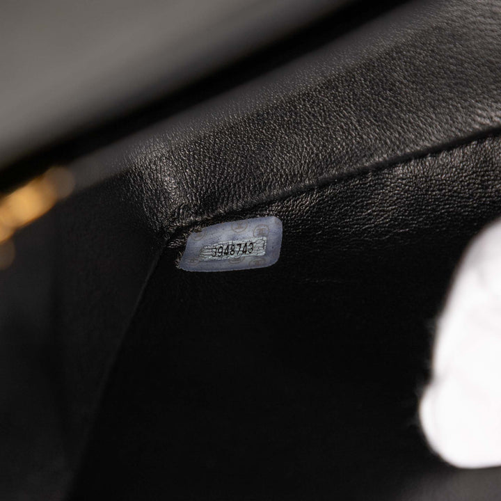 Chanel Jumbo Classic Cuir d’agneau Simple rabat Noir – GABY PARIS Authentique
