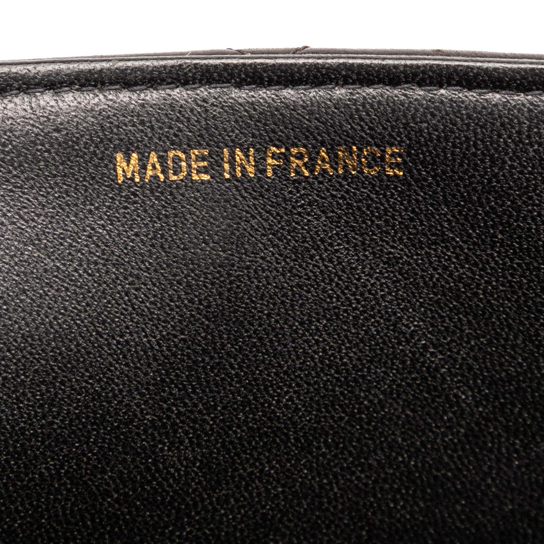 Chanel Jumbo Classic Cuir d’agneau Simple rabat Noir – GABY PARIS Authentique