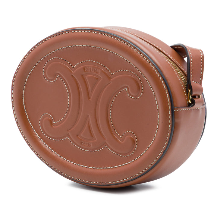 Celine Triomphe Ovale Sac Petit Cuir de veau