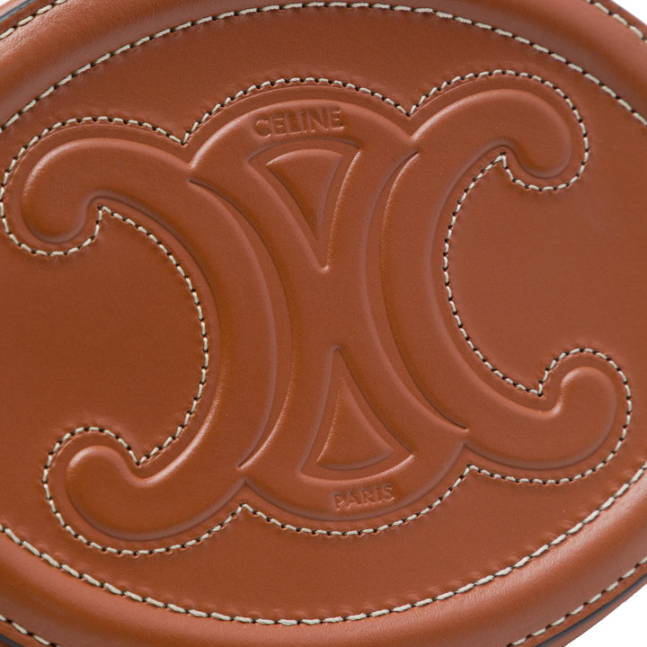 Celine Triomphe Ovale Sac Petit Cuir de veau
