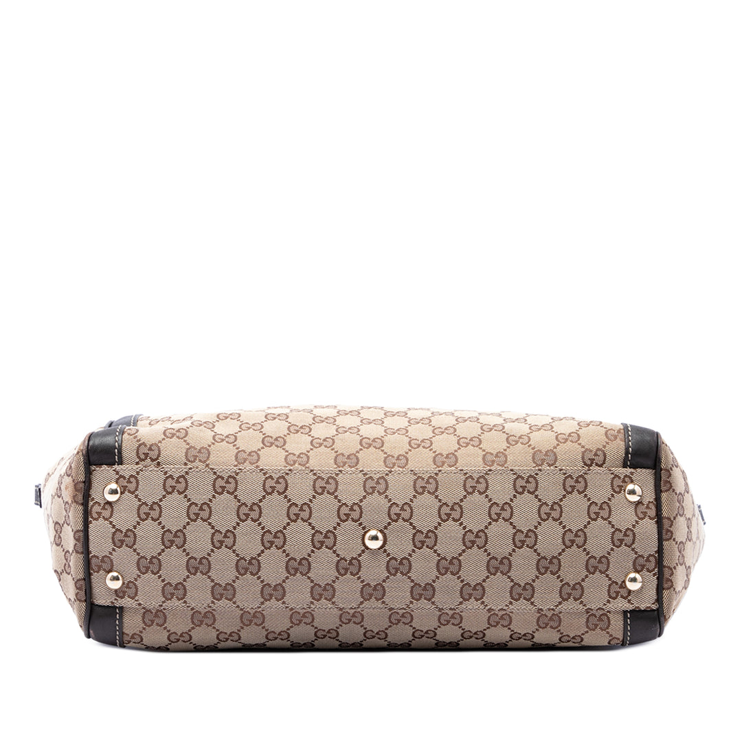 Gucci GG Trophy Cabas Marron