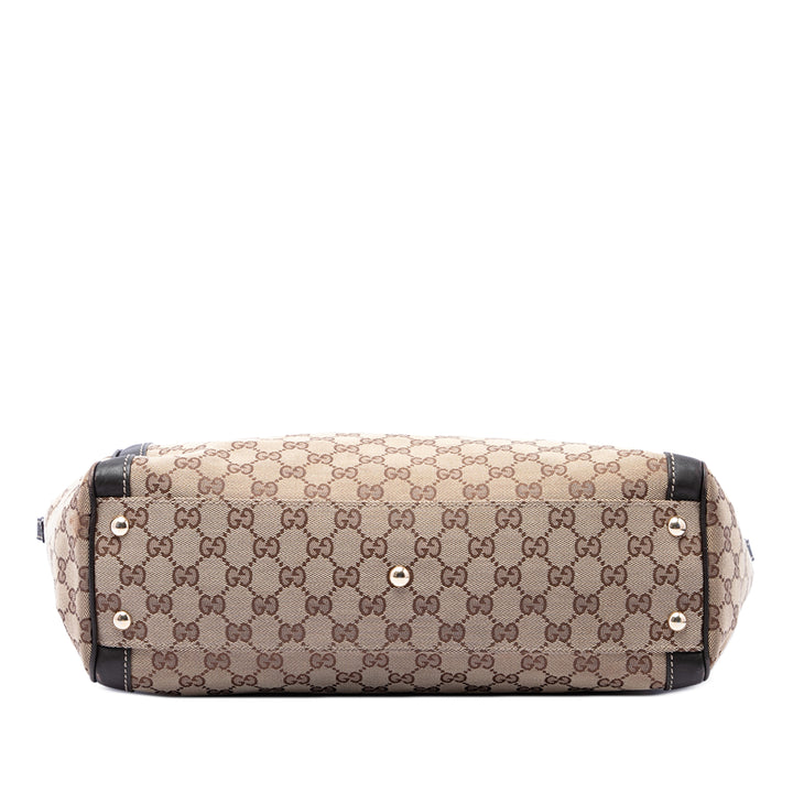 Gucci GG Trophy Cabas Marron