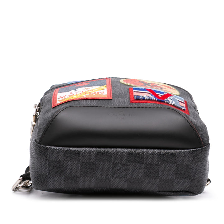 Louis Vuitton Alps Avenue Sling Damier Graphite Gris