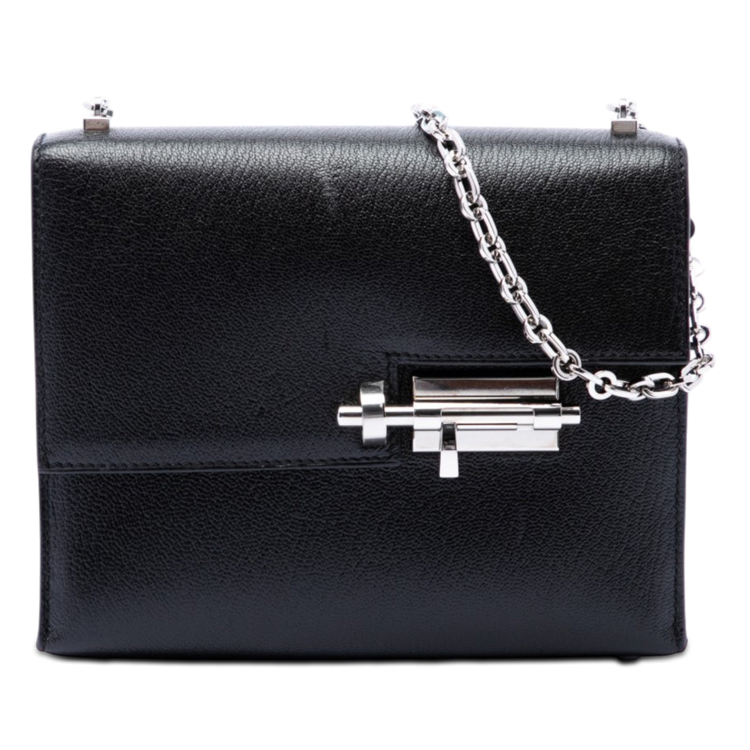 Hermès Chevre Mysore Verrou Chaînee Mini Cuir