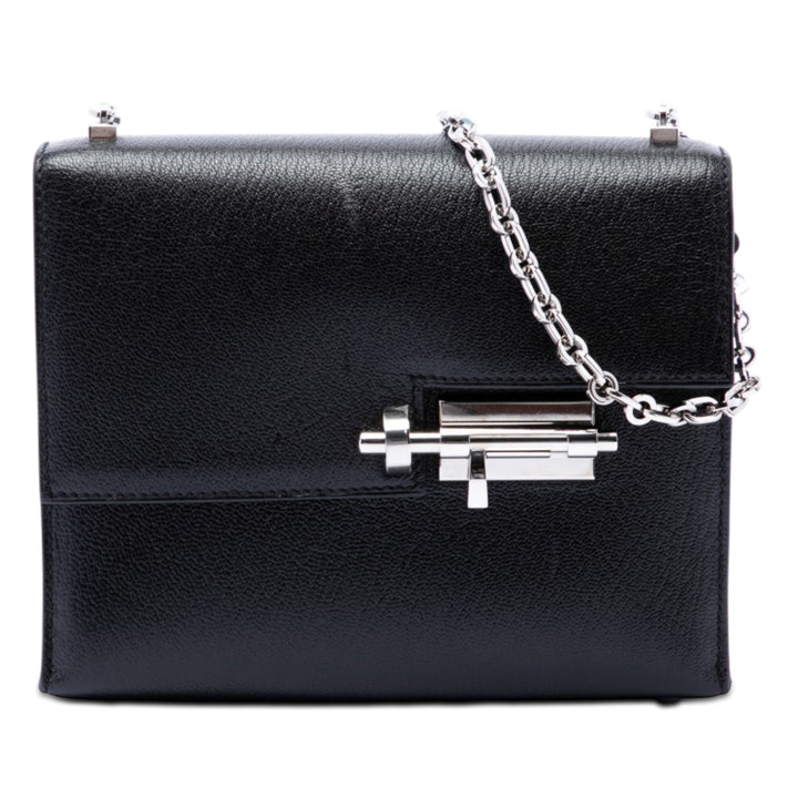 Hermès Chevre Mysore Verrou Chaînee Mini Cuir