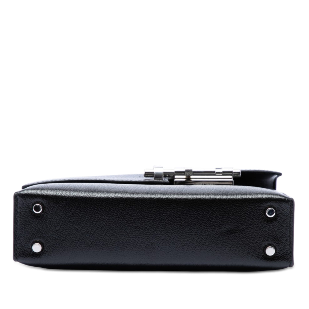 Hermès Chevre Mysore Verrou Chaînee Mini Cuir