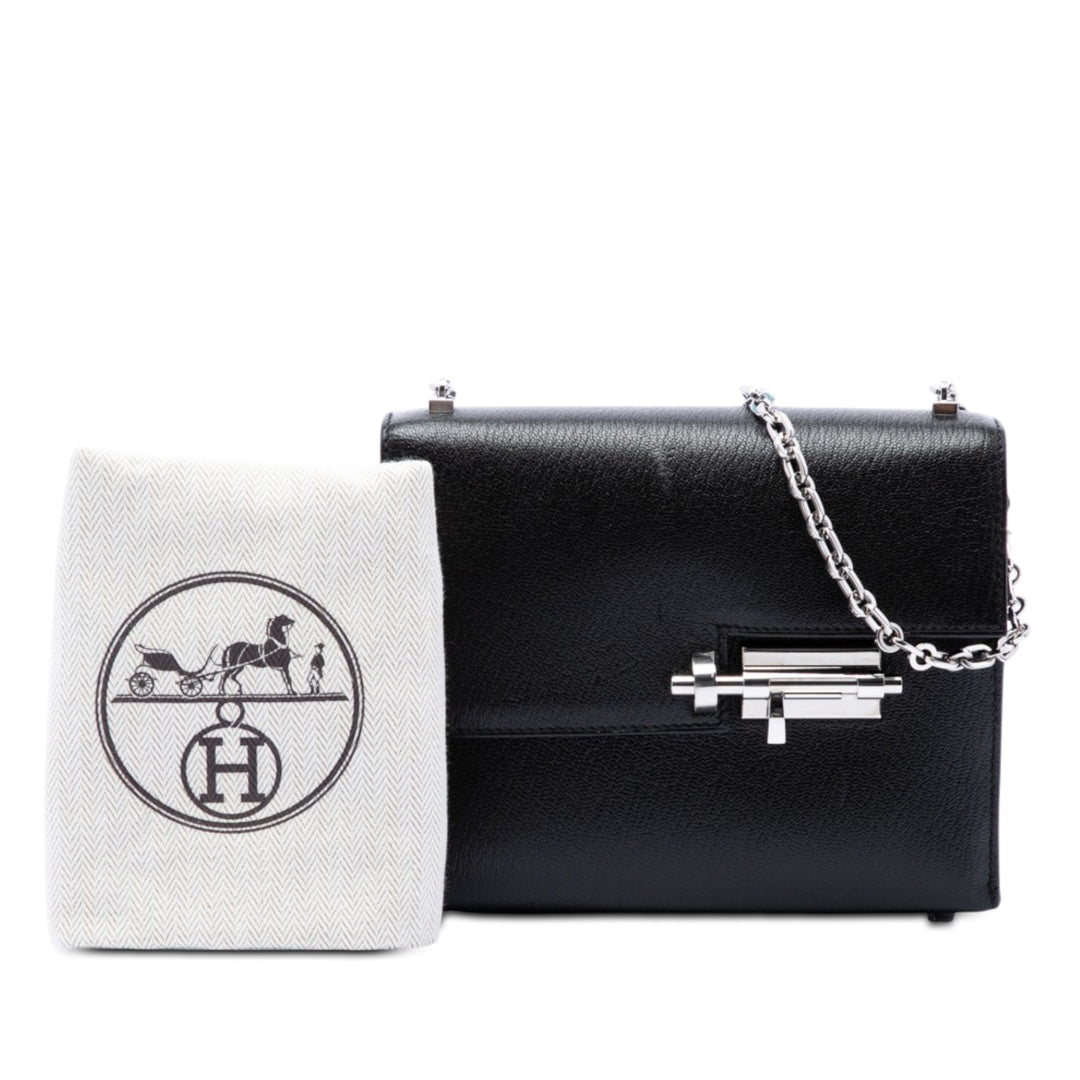 Hermès Chevre Mysore Verrou Chaînee Mini Cuir