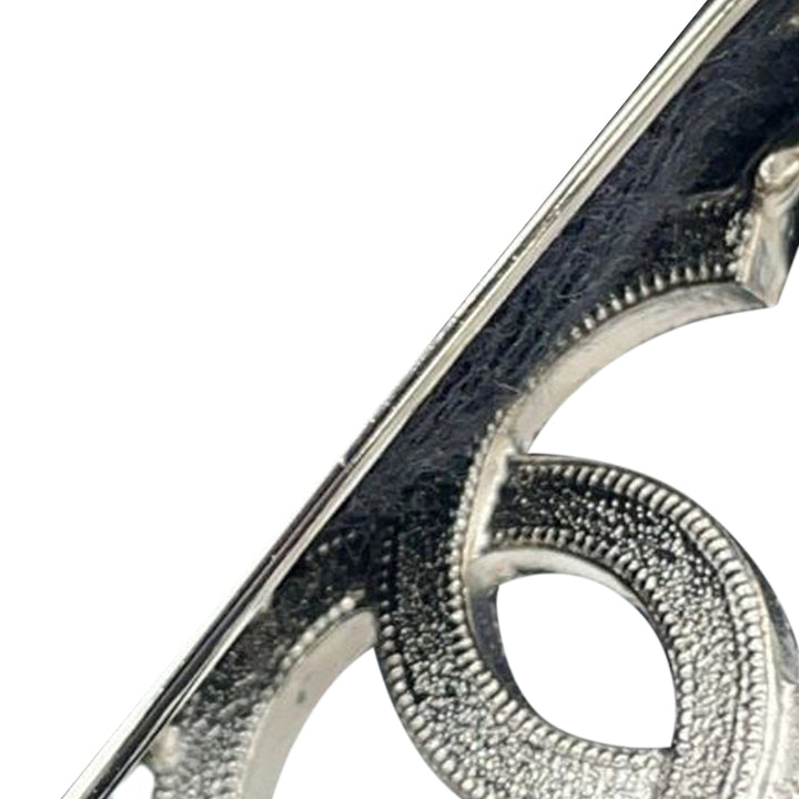 Chanel Doré Plated CC Rhinestones Star Broche Doré