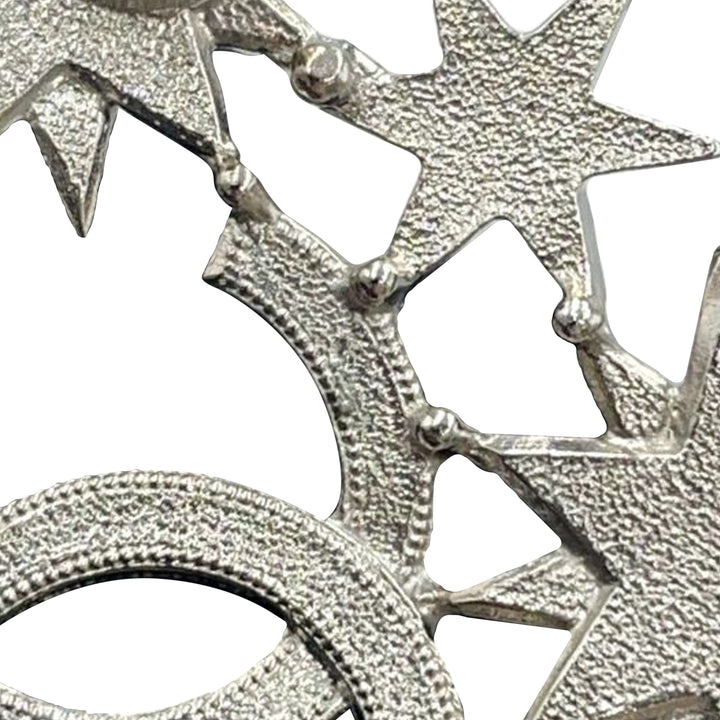 Chanel Doré Plated CC Rhinestones Star Broche Doré