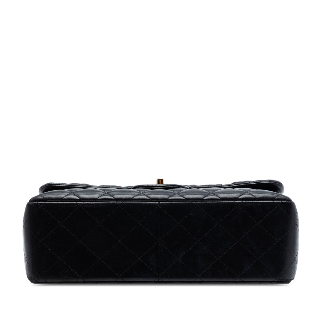 Chanel Jumbo Classic Cuir d’agneau Double rabat