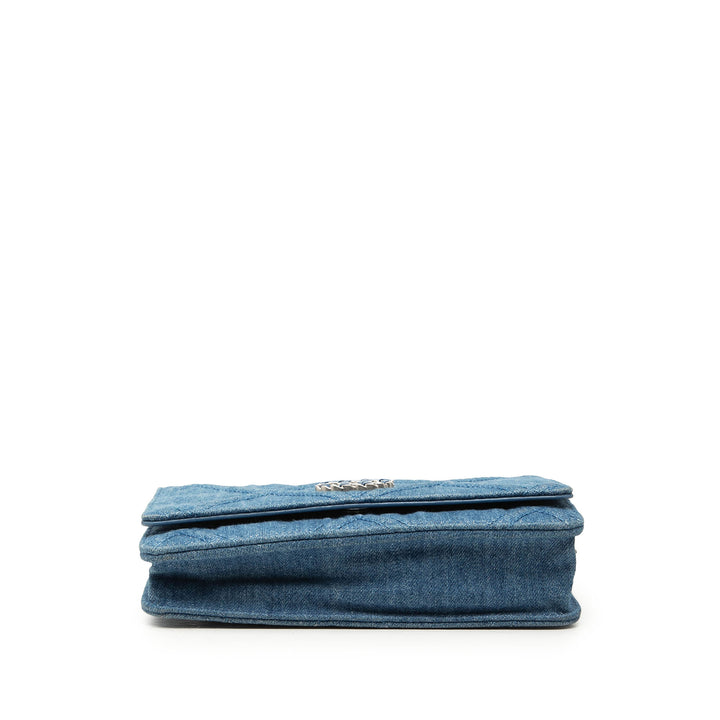 19 à rabat Wallet on Chain Jean Bleu