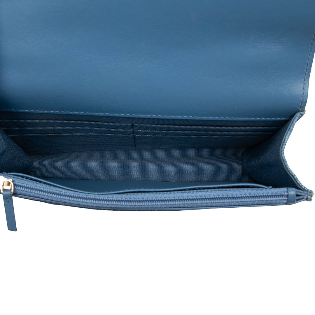 19 à rabat Wallet on Chain Jean Bleu