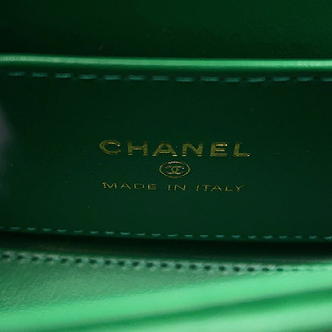 vieilli Kelly Cabas Nano Cuir de veau Vert
