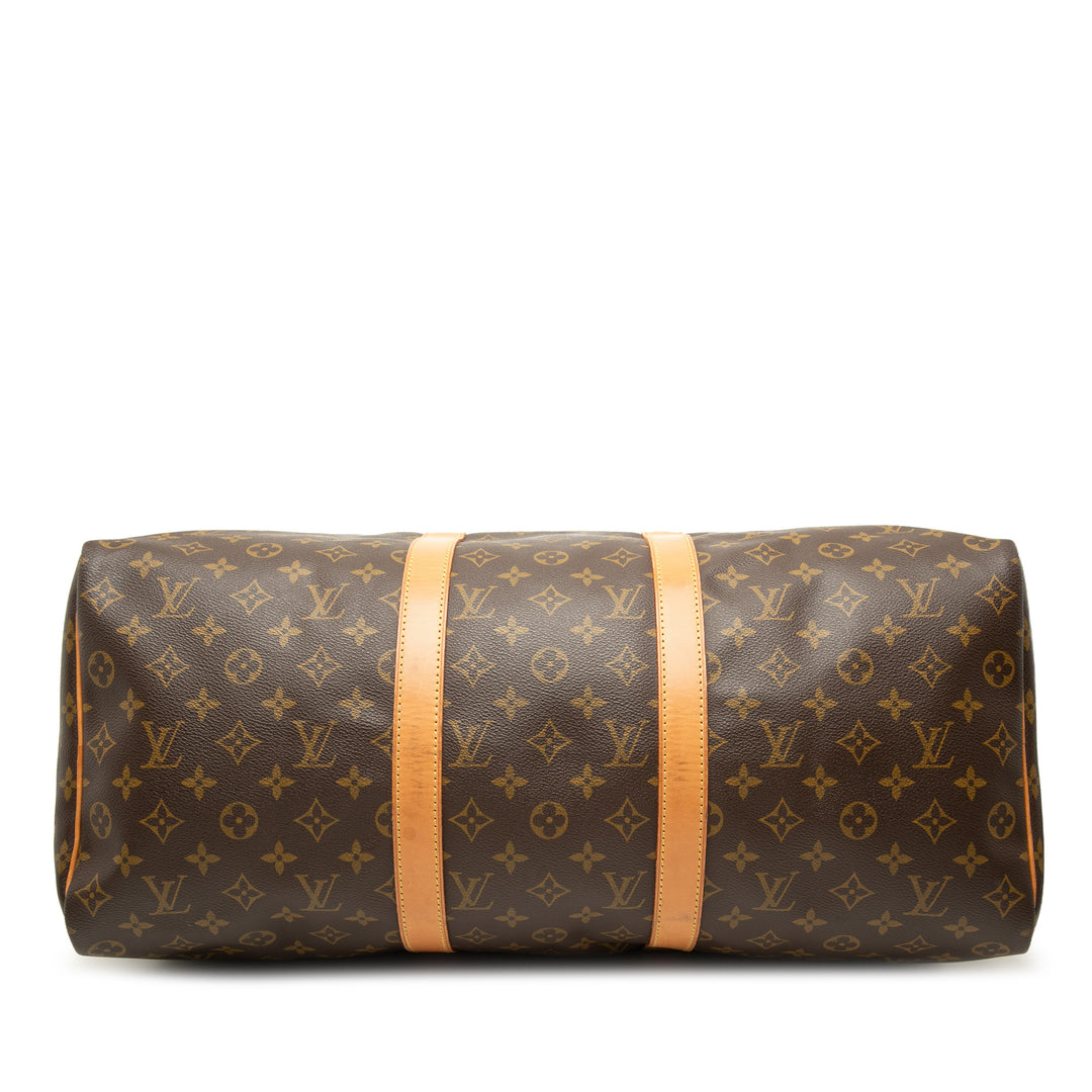 Louis Vuitton Keepall 50 Monogram Marron – vue 3 – GABY PARIS