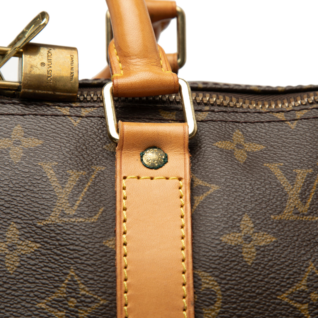 Louis Vuitton Keepall 50 Monogram Marron – vue 6 – GABY PARIS
