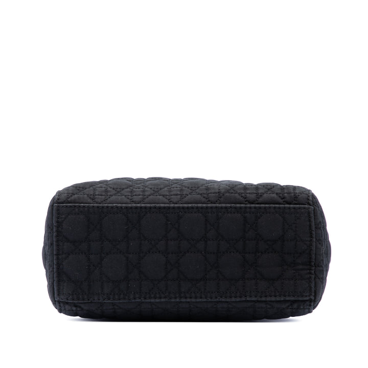 Dior Microcannage Lady Dior Mini Noir – vue 3 – GABY PARIS
