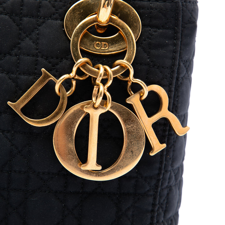 Dior Microcannage Lady Dior Mini Noir – vue 5 – GABY PARIS