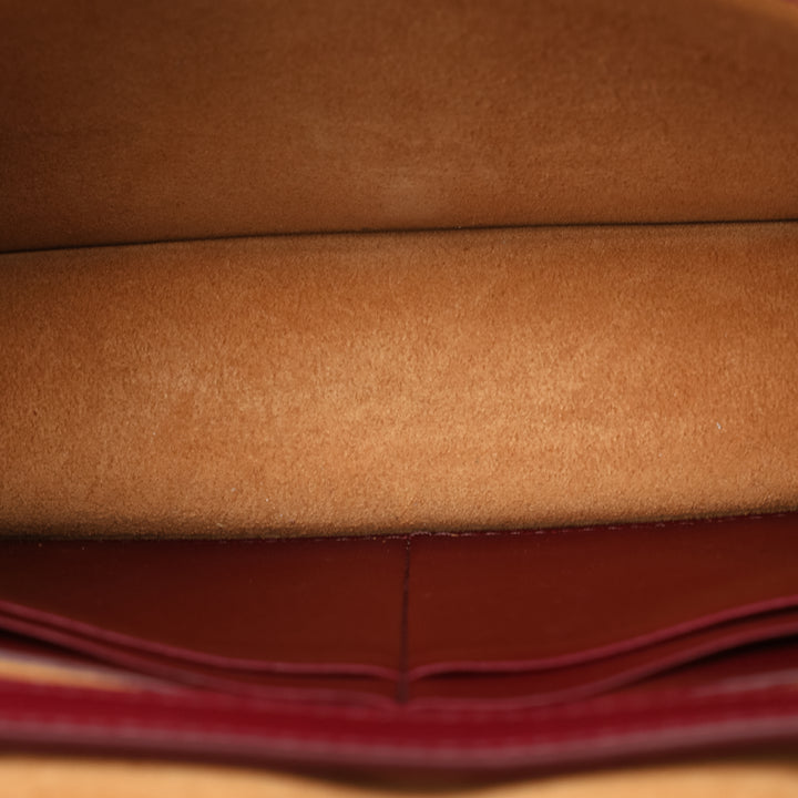 Bottega Veneta Nappa Intrecciato Cassette Sac porté croisé Rouge