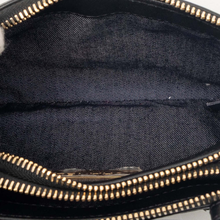 Chanel Cuir d’agneau Mania Double Zip Sac ceinture